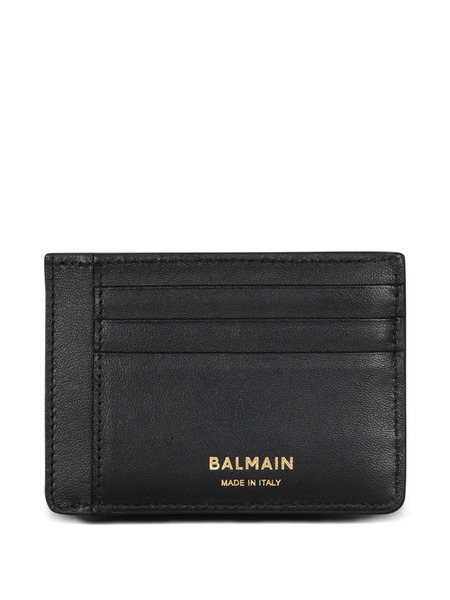  Balmain Tarjetero Anthem - Negro 