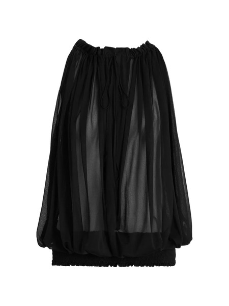  Balmain Top Sin Mangas - Negro 