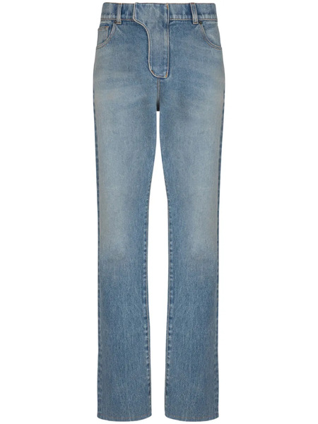  Balmain Vaqueros Rectos - Azul 
