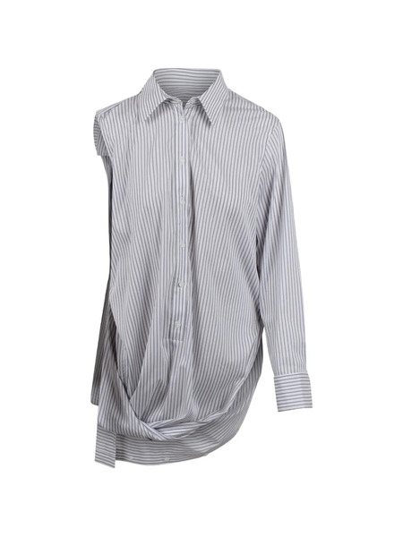  Balossa Camisa Jadore Asimétrica - Gris 