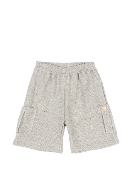  Bamboom Bermudas Con Bolsillos Estilo Cargo - Azul 
