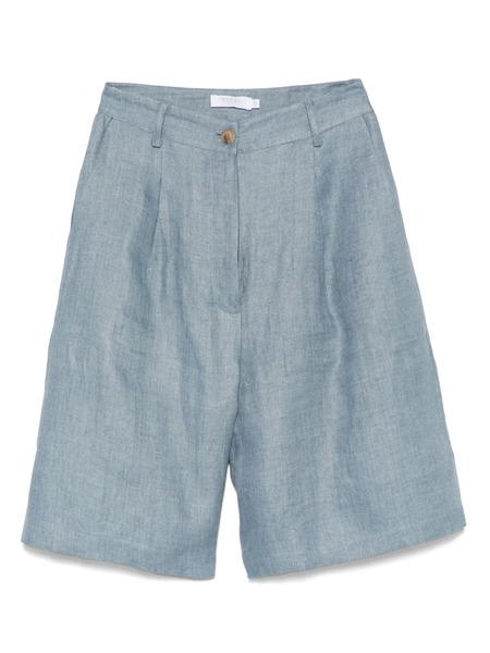  Barba Bermudas De Lino - Azul 