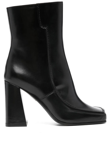  Barbara Bui Botines Con Puntera Cuadrada - Negro 