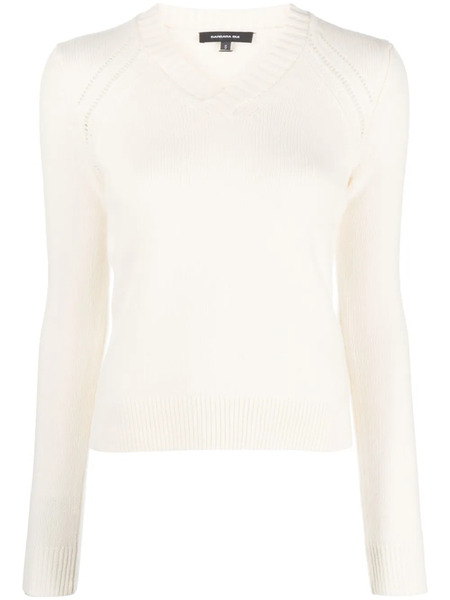  Barbara Bui Jersey Con Cuello En V - Neutro 