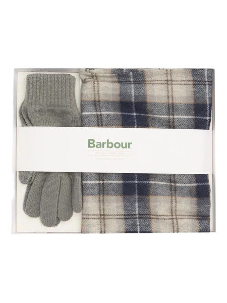  Barbour Bufanda A Cuadros - Gris 