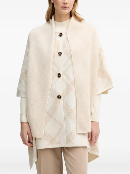  Barbour Capa Vienna A Cuadros - Neutro 