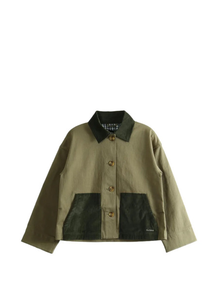  Barbour Chaqueta Corta Cloverdale - Verde 