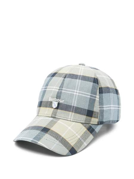  Barbour Gorra A Cuadros - Azul 
