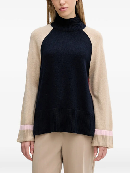  Barbour Jersey Con Diseño Colour Block - Azul 