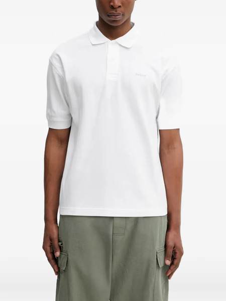  Barbour Polo Hexham - Blanco 