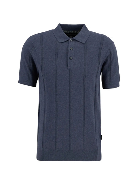  Barbour Polo Wellburn De Punto - Azul 
