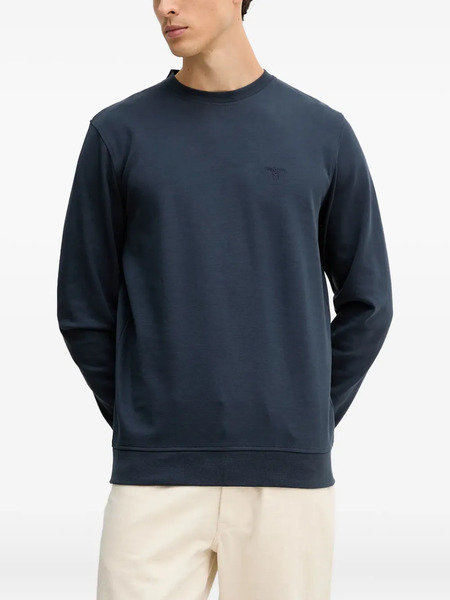  Barbour Sudadera Con Logo Bordado - Azul 