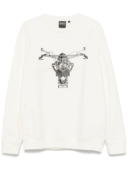  Barbour Sudadera Vallis - Blanco 