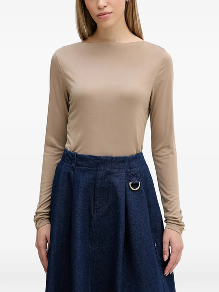  Barbour Top Con Cuello Barco - Neutro 