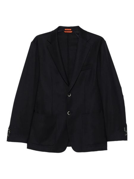  Barena Blazer Con Botones - Azul 