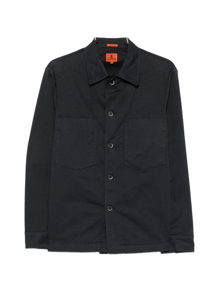  Barena Fio Buttoned Overshirt - Azul 