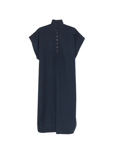  Barena Vestido Con Botones - Azul 