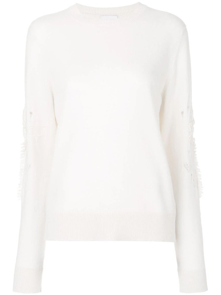  Barrie Jersey Con Cuello Redondo - Blanco 