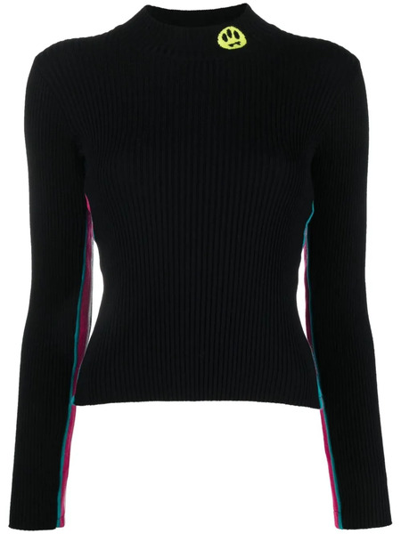 Barrow Jersey Con Parche Smiley - Negro 