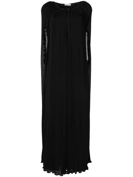  Baruni Conjunto De Vestido Con Capa - Negro 