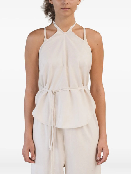  Baserange Top Mar Con Cuello Halter - Neutro 