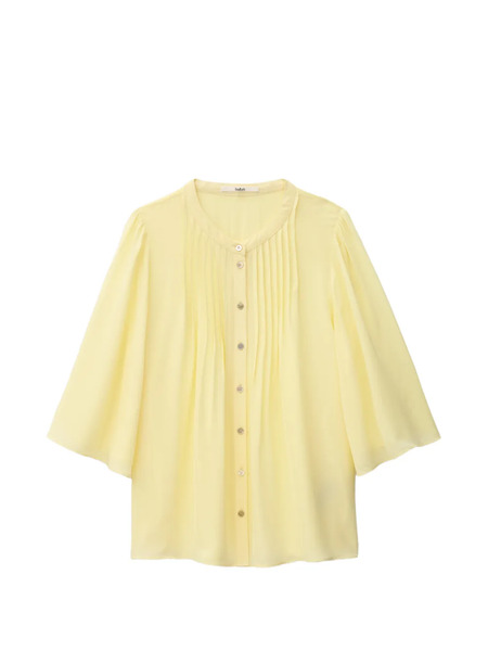  Ba&sh Blusa Barna Plisada - Amarillo 