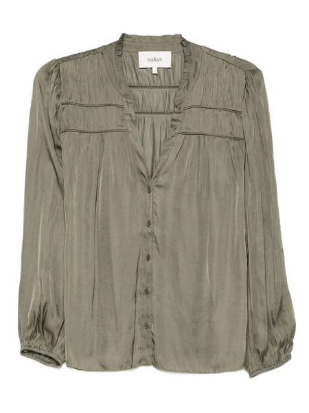  Ba&sh Blusa Cess Con Botones - Verde 