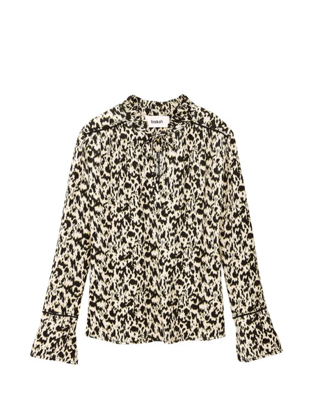  Ba&sh Blusa Pia Estampada - Neutro 
