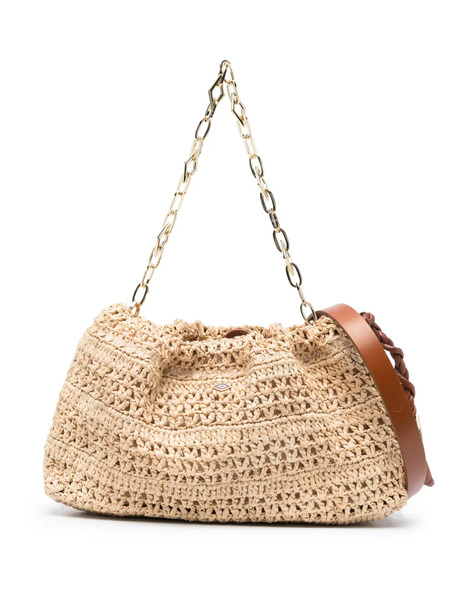  Ba&sh Bolso Shopper June De Rafia - Neutro 