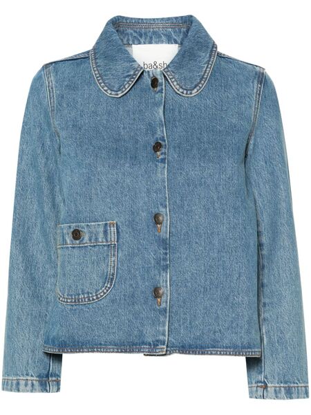  Ba&sh Chaqueta Tiny Vaquera - Azul 