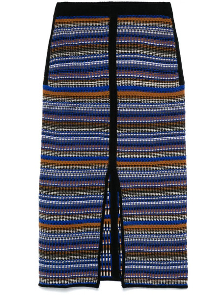  Ba&sh Falda Midi Flame - Azul 