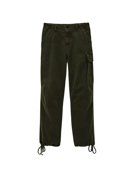  Ba&sh Pantalones Cargo Fino - Verde 