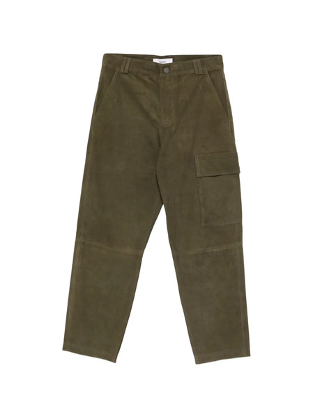  Ba&sh Pantalones De Piel - Verde 