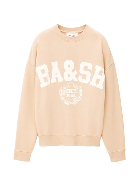  Ba&sh Sudadera Benjamin Con Motivo Gráfico - Neutro 