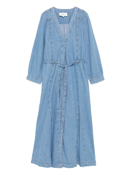  Ba&sh Vestido Con Cinturón - Azul 