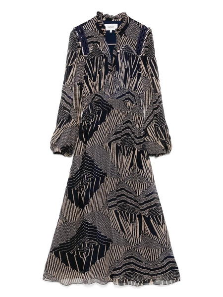  Ba&sh Vestido Largo Antal - Azul 