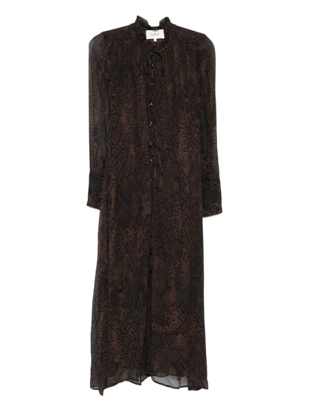  Ba&sh Vestido Midi Sahara - Marrón 