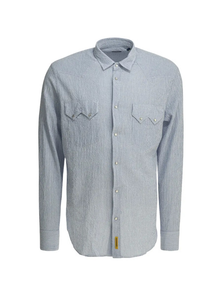  B.d. Baggies Camisa Rodeo A Rayas - Azul 