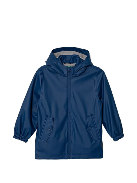  Benetton Hooded Jacket - Azul 