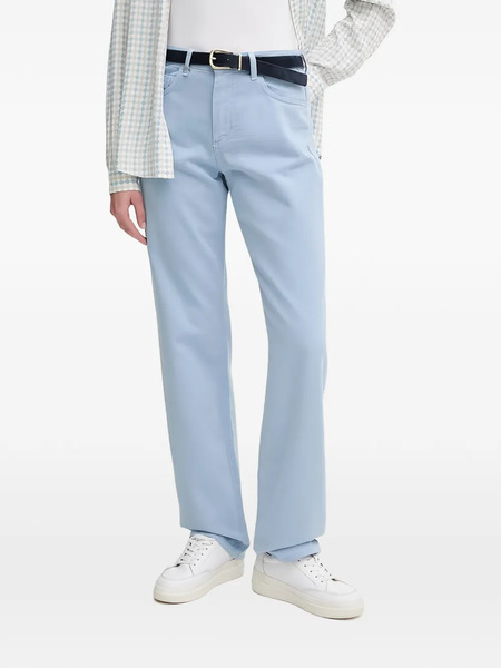  Benetton Vaqueros Con Cinco Bolsillos - Azul 