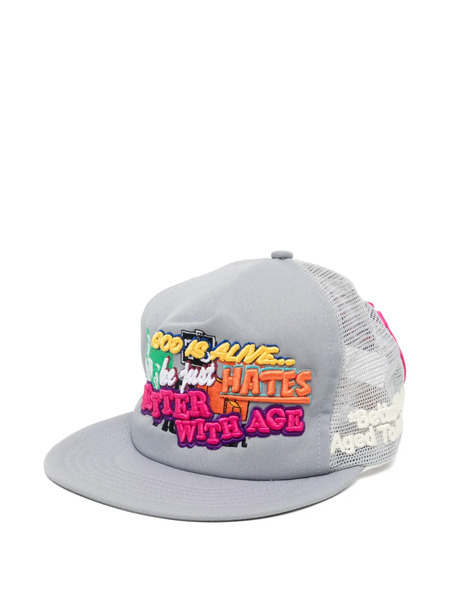  Better With Age Gorra Con Bordado - Gris 