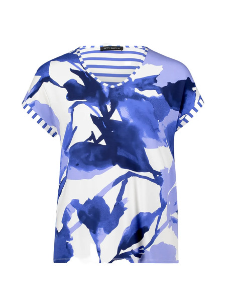  Betty Barclay Top Con Estampado Floral - Azul 