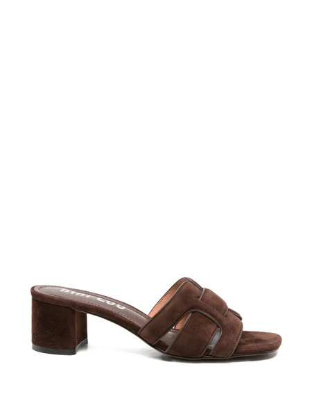  Bibi Lou Mules De Ante - Marrón 