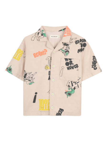  Billieblush Camisa Con Estampado Gráfico - Neutro 