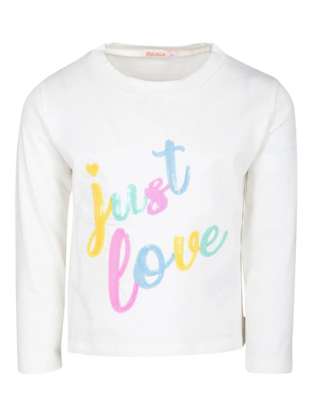  Billieblush Camiseta Con Lentejuelas - Blanco 
