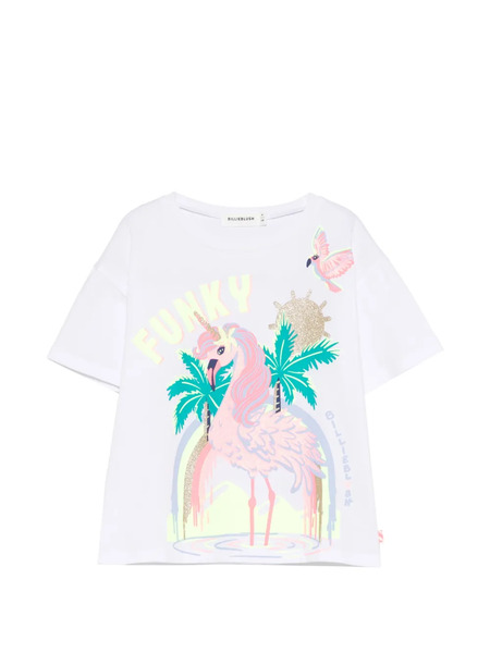  Billieblush Camiseta Con Motivo De Flamenco - Blanco 