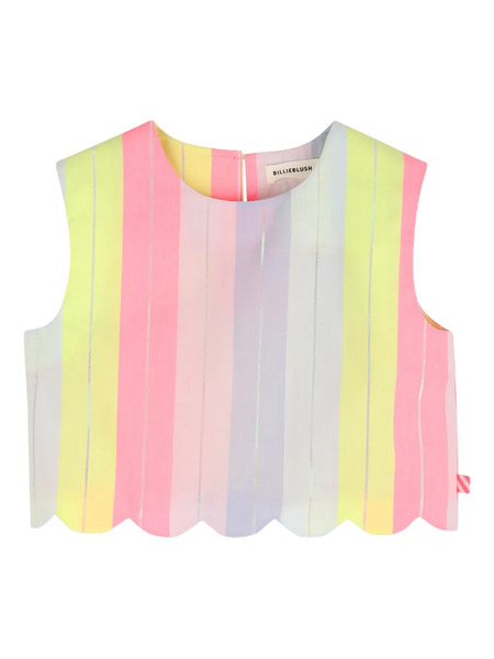  Billieblush Top A Rayas - Rosa 