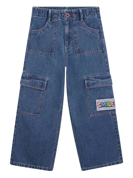  Billieblush Vaqueros Cargo - Azul 