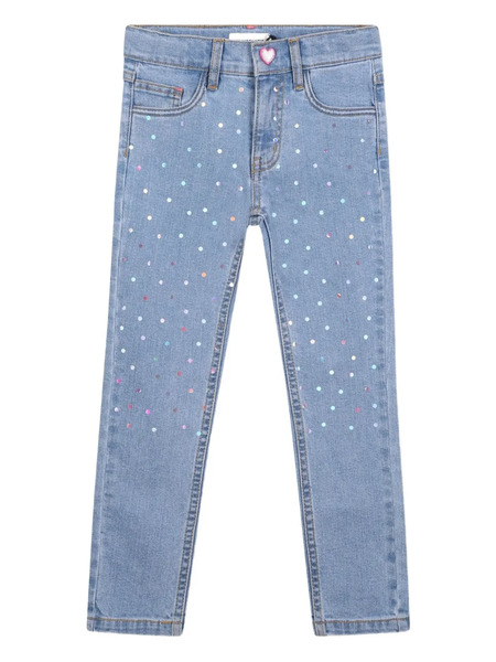  Billieblush Vaqueros Con Cuentas - Azul 