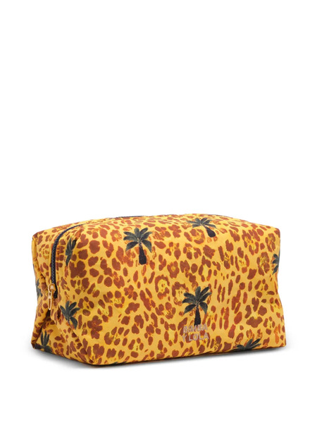  Bimba Y Lola Estuche De Maquillaje Grande Con Estampado De Leopardo - Amarillo 